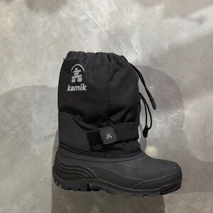 Kamik Black Kids Snow Boot